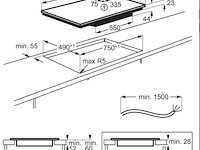 Aeg ikb8440sfb kookplaat - afbeelding 2 van  2