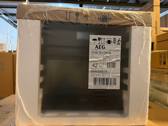 Aeg kmk761080b combi - afbeelding 5 van  5