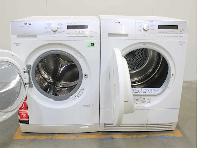 Aeg lavamat ã?komix technology protex plus wasmachines & aeg lavatherm protex wasdrogers - afbeelding 2 van  8