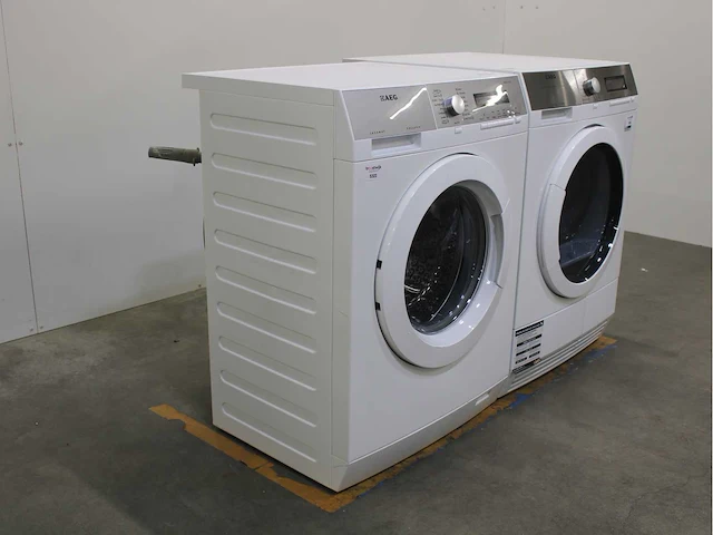Aeg lavamat exclusive protex wasmachine & aeg lavatherm absolute care system protex plus wasdroger - afbeelding 4 van  8