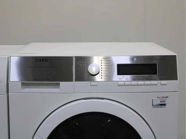 Aeg lavamat exclusive protex wasmachine & aeg lavatherm absolute care system protex plus wasdroger - afbeelding 6 van  8