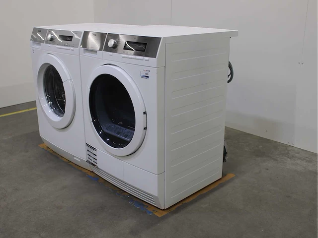 Aeg lavamat exclusive protex wasmachine & aeg lavatherm absolute care system protex plus wasdroger - afbeelding 7 van  8