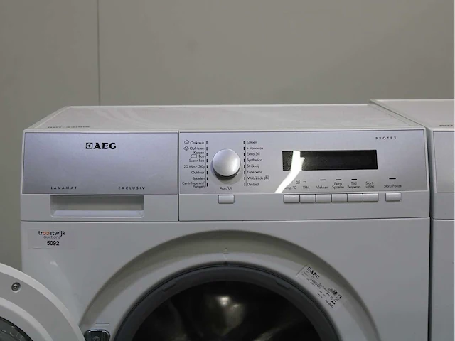Aeg lavamat exclusive protex wasmachine & aeg lavatherm absolute care system protex plus wasdroger - afbeelding 3 van  8