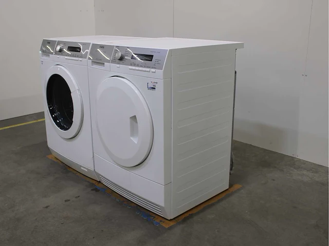 Aeg lavamat exclusive protex wasmachine & aeg lavatherm absolute care system protex plus wasdroger - afbeelding 7 van  8