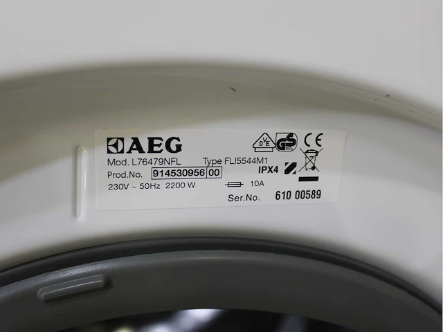 Aeg lavamat exclusive protex wasmachine & aeg lavatherm absolute care system protex plus wasdroger - afbeelding 5 van  8