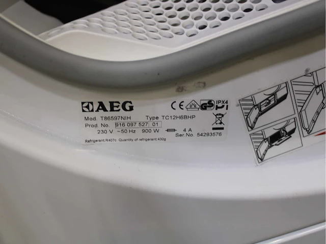 Aeg lavamat exclusive protex wasmachine & aeg lavatherm absolute care system protex plus wasdroger - afbeelding 8 van  8