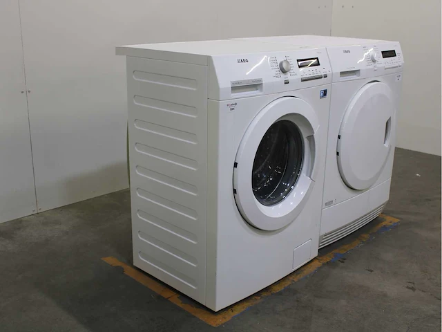 Aeg lavamat exclusive protex wasmachine & aeg lavatherm protex wasdroger - afbeelding 4 van  8