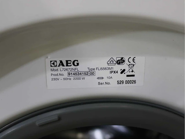 Aeg lavamat exclusive protex wasmachine & aeg lavatherm protex wasdroger - afbeelding 5 van  8