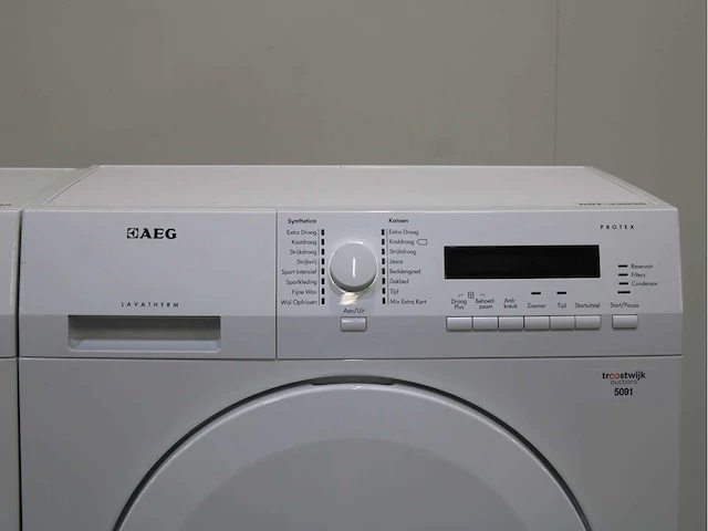 Aeg lavamat exclusive protex wasmachine & aeg lavatherm protex wasdroger - afbeelding 6 van  8