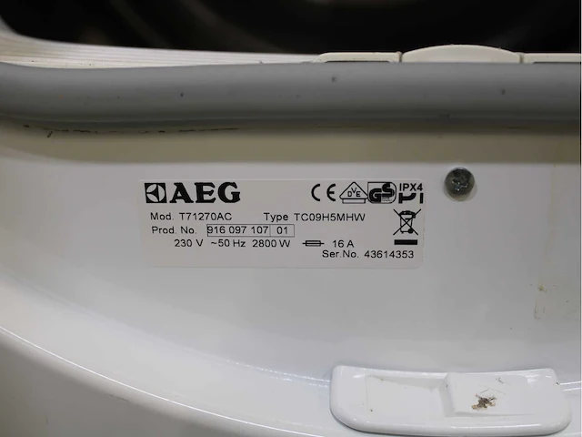 Aeg lavamat exclusive protex wasmachine & aeg lavatherm protex wasdroger - afbeelding 8 van  8