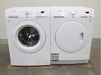Aeg lavamat exclusive protex wasmachine & aeg lavatherm protex wasdroger - afbeelding 1 van  8
