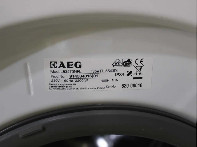 Aeg lavamat exclusive protex wasmachine & aeg lavatherm protex wasdroger - afbeelding 5 van  8