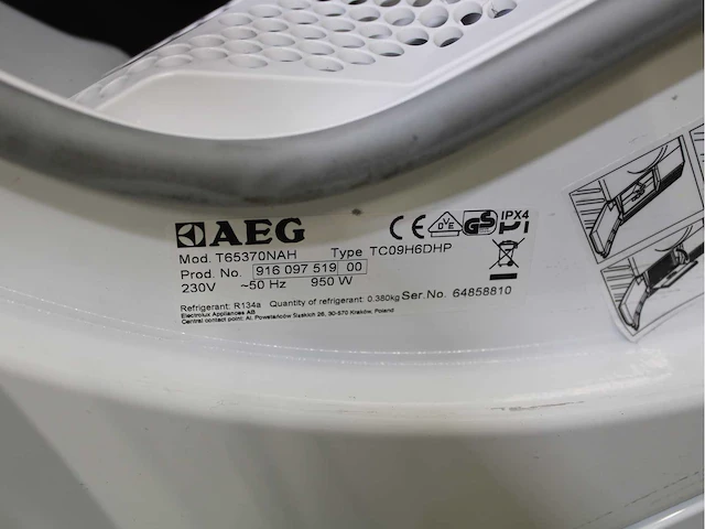 Aeg lavamat exclusive protex wasmachine & aeg lavatherm protex wasdroger - afbeelding 8 van  8