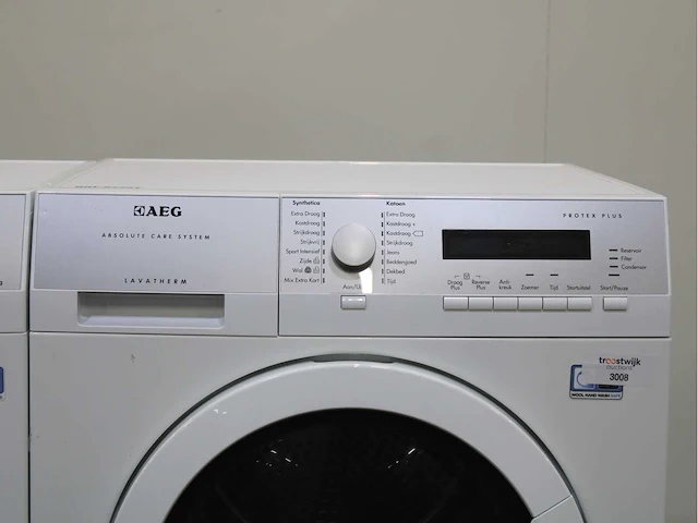 Aeg lavamat exclusive protex wasmachines & aeg lavatherm absolute care system protex plus wasdrogers - afbeelding 6 van  8