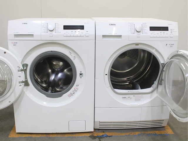 Aeg lavamat exclusive protex wasmachines & aeg lavatherm protex wasdrogers - afbeelding 2 van  8