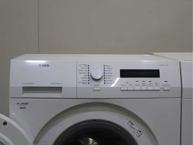 Aeg lavamat exclusive protex wasmachines & aeg lavatherm protex wasdrogers - afbeelding 3 van  8