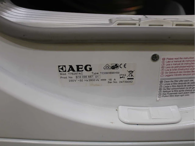 Aeg lavamat exclusive protex wasmachines & aeg lavatherm protex wasdrogers - afbeelding 8 van  8