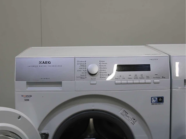 Aeg lavamat inverter motor technology protex wasmachine & aeg lavatherm absolute care system protex plus wasdroger - afbeelding 3 van  8