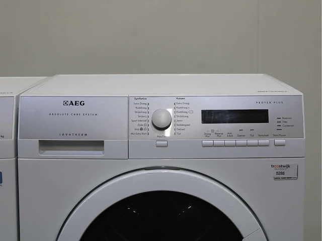 Aeg lavamat inverter motor technology protex wasmachine & aeg lavatherm absolute care system protex plus wasdroger - afbeelding 6 van  8