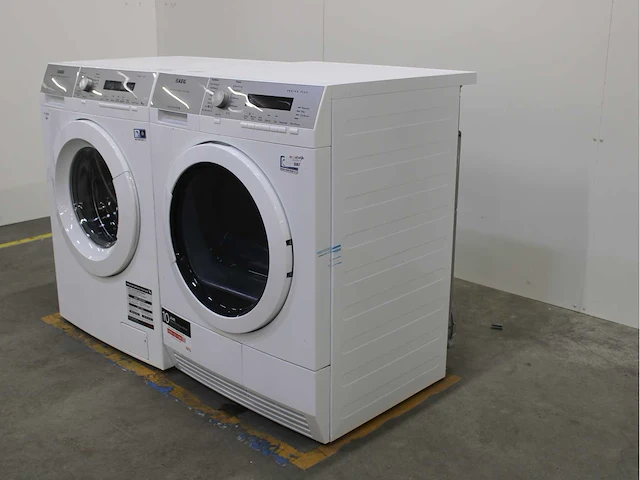 Aeg lavamat inverter motor technology protex wasmachine & aeg lavatherm absolute care system protex plus wasdroger - afbeelding 7 van  8