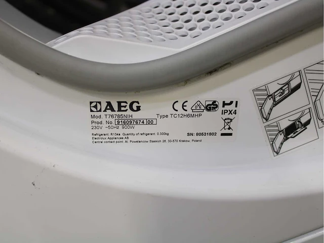 Aeg lavamat inverter motor technology protex wasmachine & aeg lavatherm absolute care system protex plus wasdroger - afbeelding 8 van  8