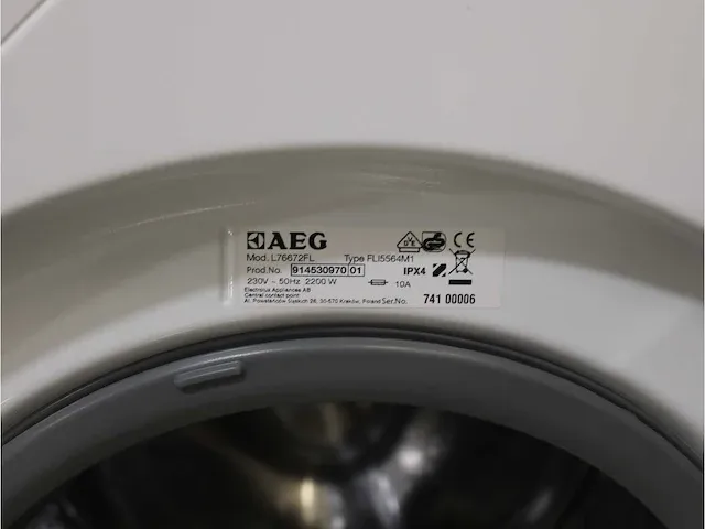 Aeg lavamat inverter motor technology protex wasmachine & aeg lavatherm protex droger - afbeelding 5 van  8