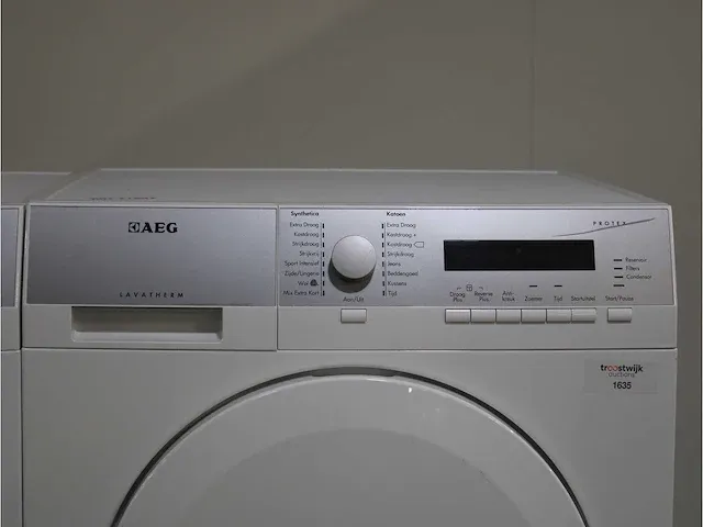 Aeg lavamat inverter motor technology protex wasmachine & aeg lavatherm protex droger - afbeelding 6 van  8