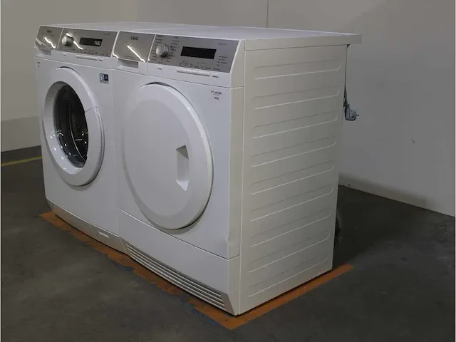 Aeg lavamat inverter motor technology protex wasmachine & aeg lavatherm protex droger - afbeelding 7 van  8