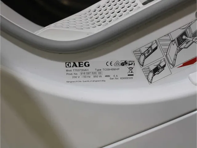 Aeg lavamat inverter motor technology protex wasmachine & aeg lavatherm protex droger - afbeelding 8 van  8