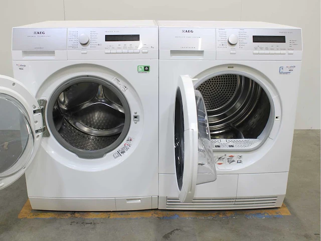 Aeg lavamat ökomix technology protex plus wasmachine & aeg lavatherm absolute care system protex plus wasdroger - afbeelding 2 van  8