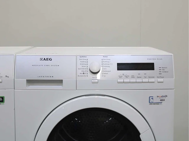 Aeg lavamat ökomix technology protex plus wasmachine & aeg lavatherm absolute care system protex plus wasdroger - afbeelding 6 van  8