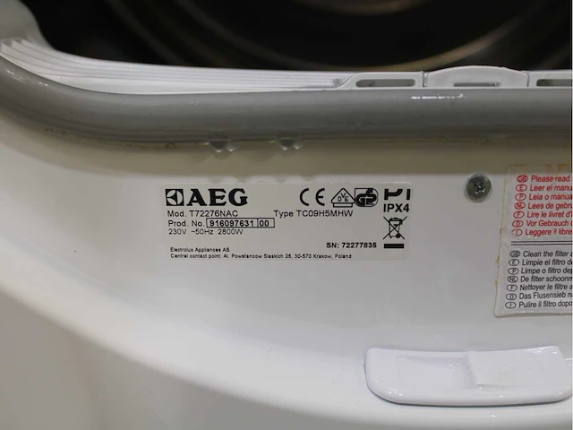 Aeg lavamat protex exclusiv wasmachines & aeg lavatherm protex wasdrogers - afbeelding 8 van  8
