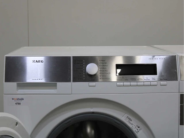Aeg lavamat protex plus wasmachine & aeg lavatherm protex plus sensidry wasdroger - afbeelding 3 van  8