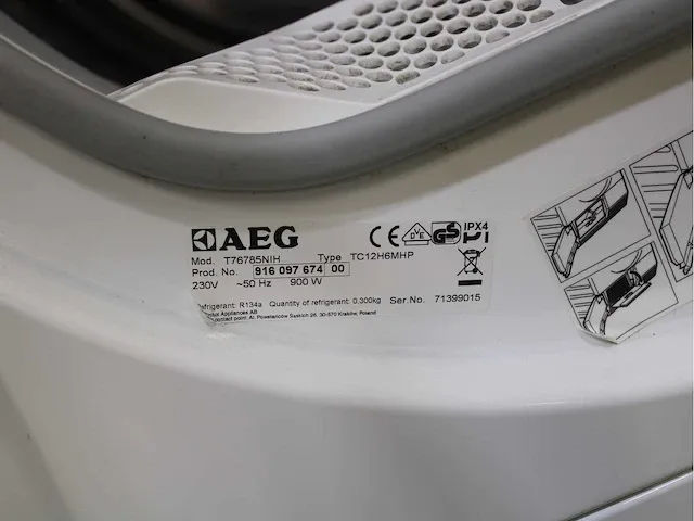 Aeg lavamat protex wasmachine & aeg lavatherm absolute care system protex plus droger - afbeelding 8 van  8