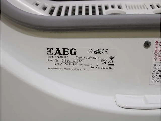 Aeg lavamat protex wasmachine & aeg lavatherm exclusive protex plus droger - afbeelding 8 van  8