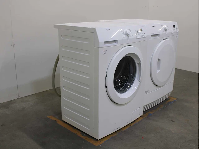 Aeg lavamat protex wasmachine & aeg lavatherm exclusive protex wasdroger - afbeelding 4 van  8