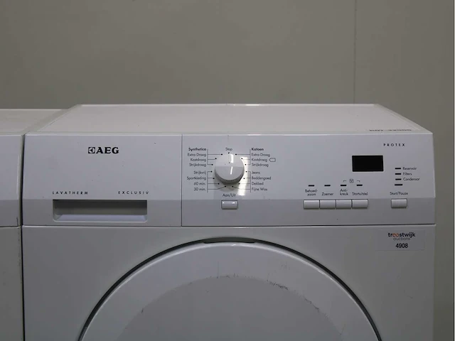 Aeg lavamat protex wasmachine & aeg lavatherm exclusive protex wasdroger - afbeelding 6 van  8