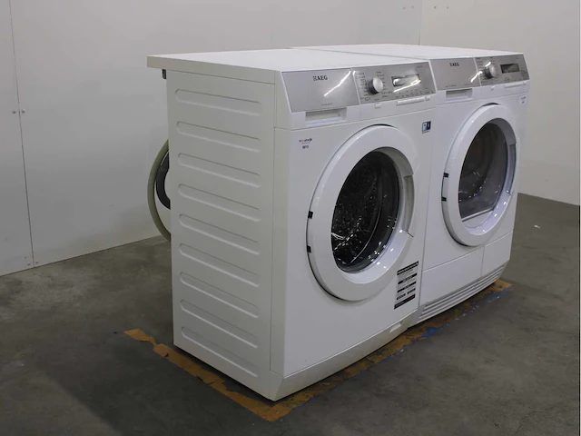 Aeg lavamat protex wasmachine & aeg lavatherm exclusive protex wasdroger - afbeelding 4 van  8