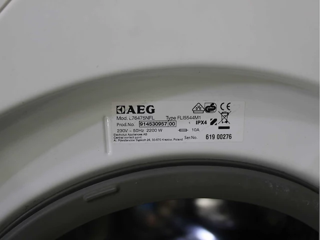 Aeg lavamat protex wasmachine & aeg lavatherm exclusive protex wasdroger - afbeelding 5 van  8