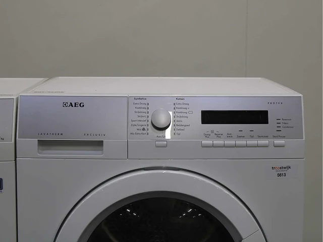 Aeg lavamat protex wasmachine & aeg lavatherm exclusive protex wasdroger - afbeelding 6 van  8