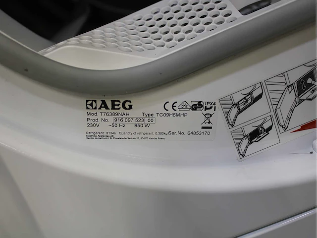 Aeg lavamat protex wasmachine & aeg lavatherm exclusive protex wasdroger - afbeelding 8 van  8