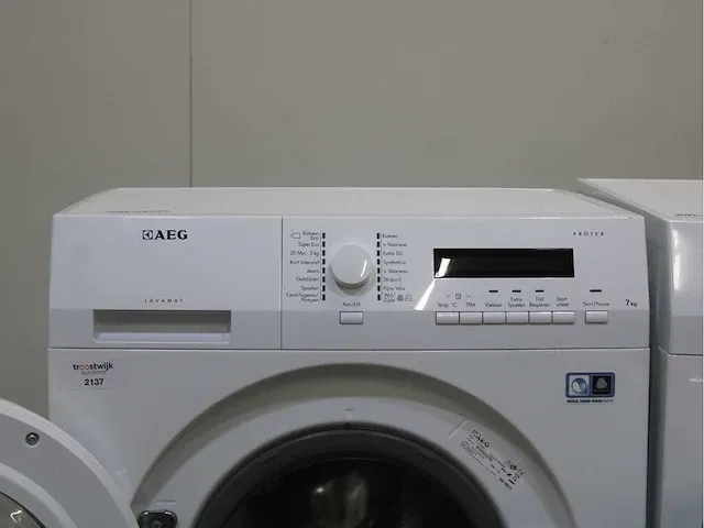 Aeg lavamat protex wasmachine & aeg lavatherm protex droger - afbeelding 3 van  8