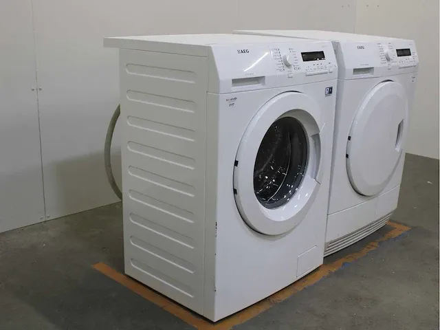 Aeg lavamat protex wasmachine & aeg lavatherm protex droger - afbeelding 4 van  8