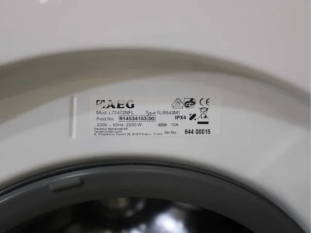 Aeg lavamat protex wasmachine & aeg lavatherm protex droger - afbeelding 5 van  8