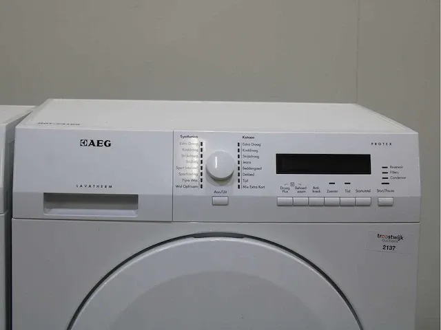 Aeg lavamat protex wasmachine & aeg lavatherm protex droger - afbeelding 6 van  8