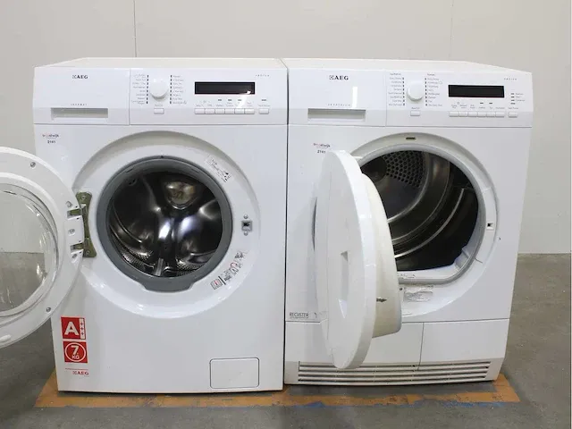 Aeg lavamat protex wasmachine & aeg lavatherm protex droger - afbeelding 2 van  6