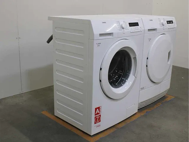 Aeg lavamat protex wasmachine & aeg lavatherm protex droger - afbeelding 4 van  6