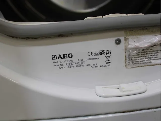 Aeg lavamat protex wasmachine & aeg lavatherm protex droger - afbeelding 6 van  6