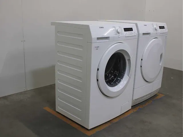 Aeg lavamat protex wasmachine & aeg lavatherm protex droger - afbeelding 4 van  8