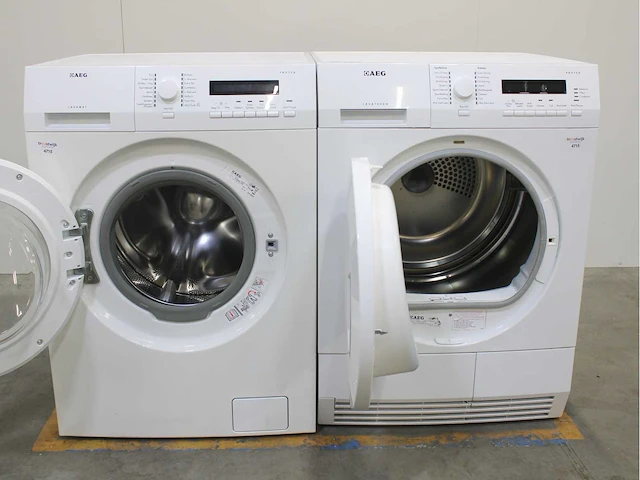 Aeg lavamat protex wasmachine & aeg lavatherm protex wasdroger - afbeelding 2 van  8